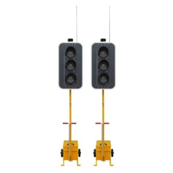 Multi-Phase Portable Traffic Lights - Solar Powered Traffic Controller