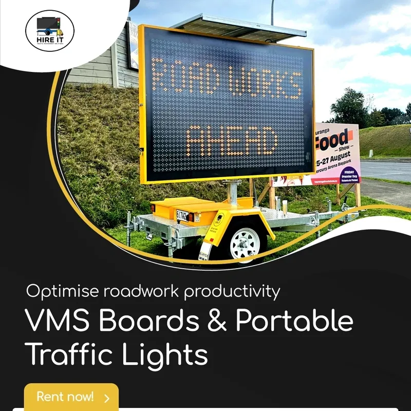 Solar VMS Board Hire Auckland